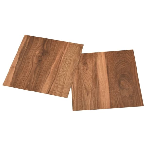 vidaXL Selvklebende gulvplanker 55 stk PVC 5,11 m² brun