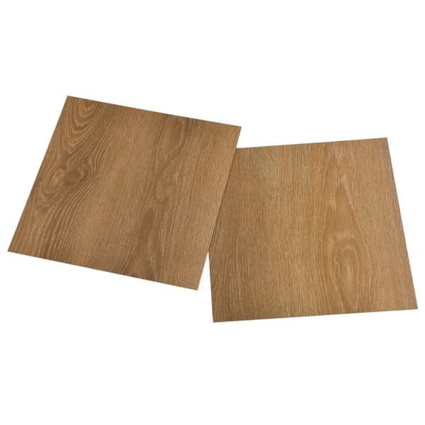 vidaXL Självhäftande golvplankor 55 st PVC 5,11 m² brun