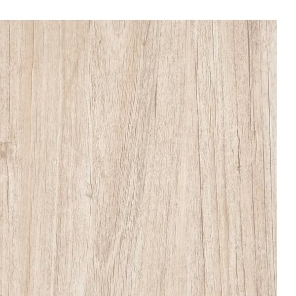 vidaXL Självhäftande golvplankor 55 st PVC 5,11 m² ljusbrun