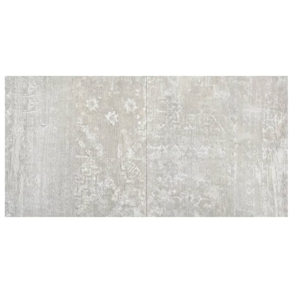 vidaXL Itsekiinnittyvä lattialankku 55 kpl PVC 5,11 m² vaaleanharmaa