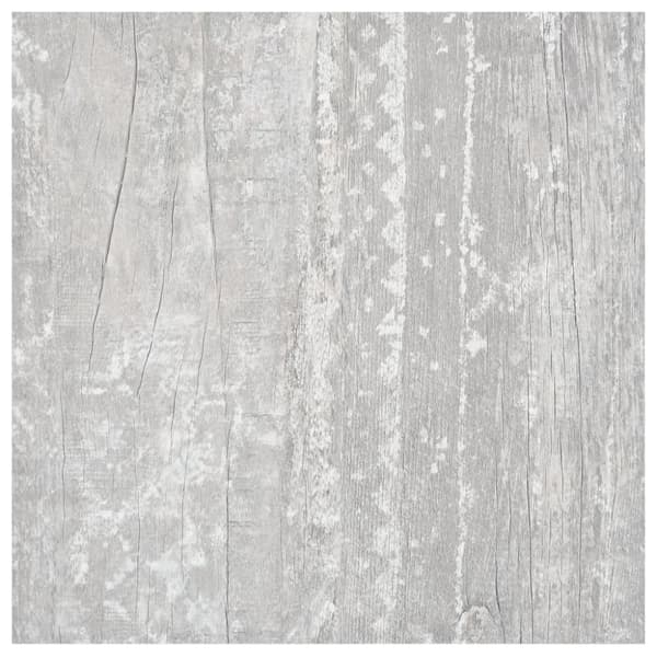 vidaXL Itsekiinnittyvä lattialankku 55 kpl PVC 5,11 m² harmaa