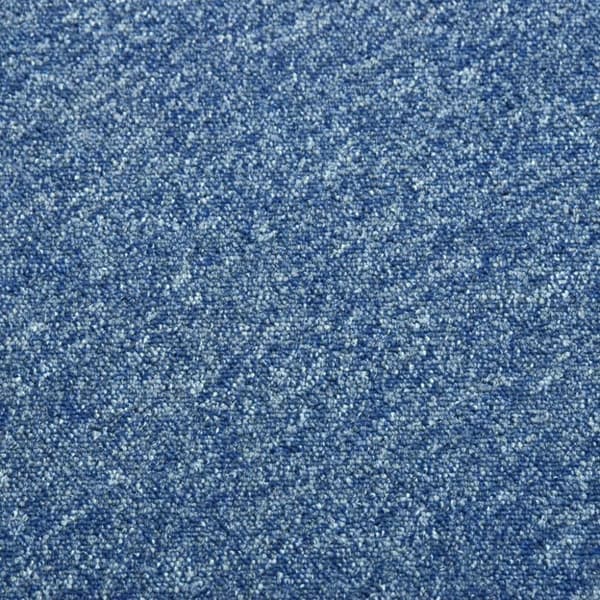 vidaXL Tekstiililaatta 20 kpl 5 m² 50x50 cm sininen