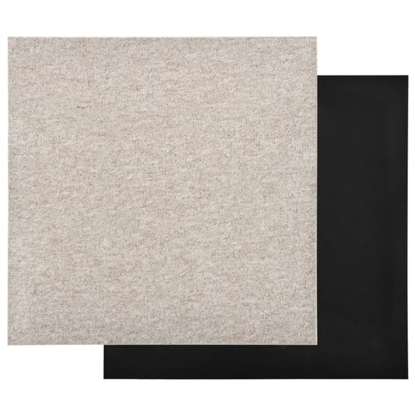 vidaXL tæppefliser 20 stk. 5 m² 50x50 cm lys beige
