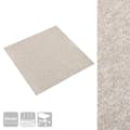 Miniatyrbild 3 av 8: vidaXL Textilplattor 20 st 5 m² 50x50 cm ljusbeige