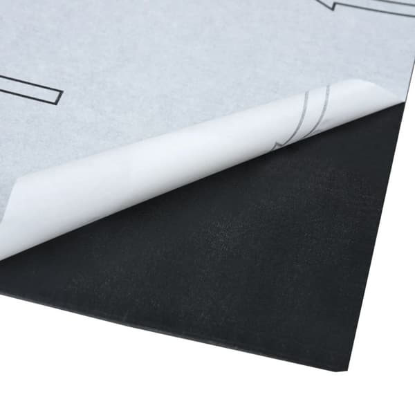 vidaXL Selvklebende gulvplanker 20 stk PVC 1,86 m² svart marmor