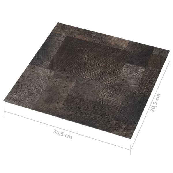 vidaXL Selvklebende gulvplanker 20 stk PVC 1,86 m² trestruktur