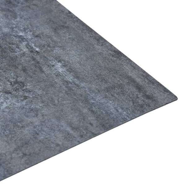 vidaXL Selvklebende gulvplanker 20 stk PVC 1,86 m² grå marmor