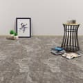 Miniatyrbillede 1 af 8: vidaXL selvklæbende gulvbrædder 20 stk. 1,86 m² PVC sort marmor