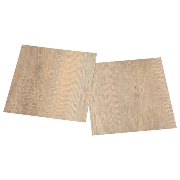 vidaXL Självhäftande golvplankor 20 st PVC 1,86 m² brun