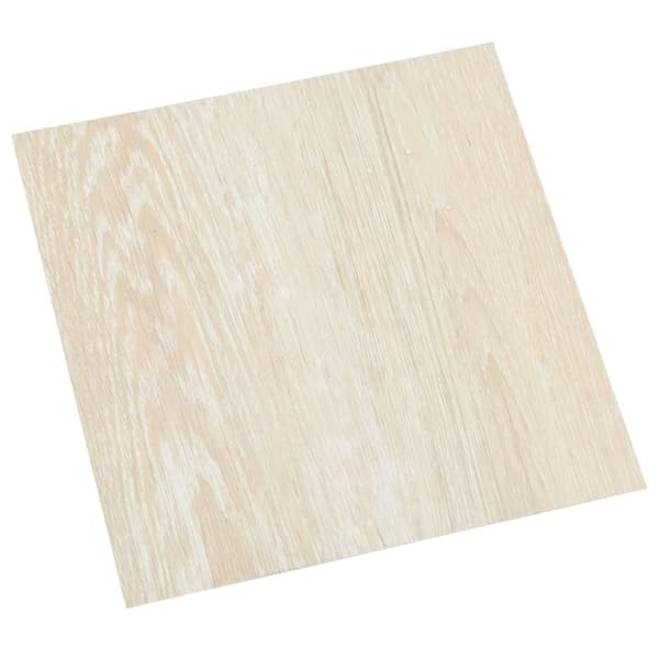 vidaXL Selvklebende gulvplanker 20 stk PVC 1,86 m² beige