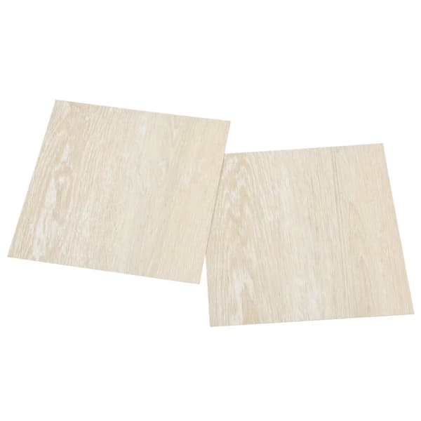vidaXL Selvklebende gulvplanker 20 stk PVC 1,86 m² beige