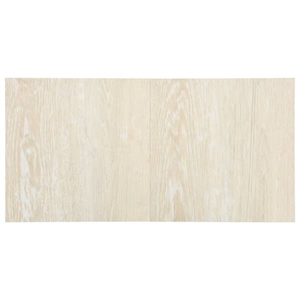 vidaXL Selvklebende gulvplanker 20 stk PVC 1,86 m² beige