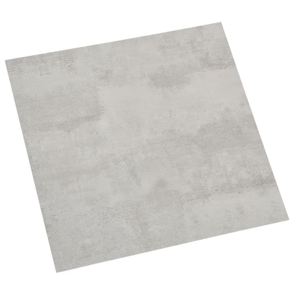 vidaXL Självhäftande golvplankor 20 st PVC 1,86 m² ljusgrå