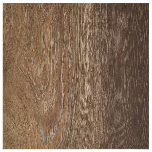 vidaXL Självhäftande golvplankor 20 st PVC 1,86 m² brun