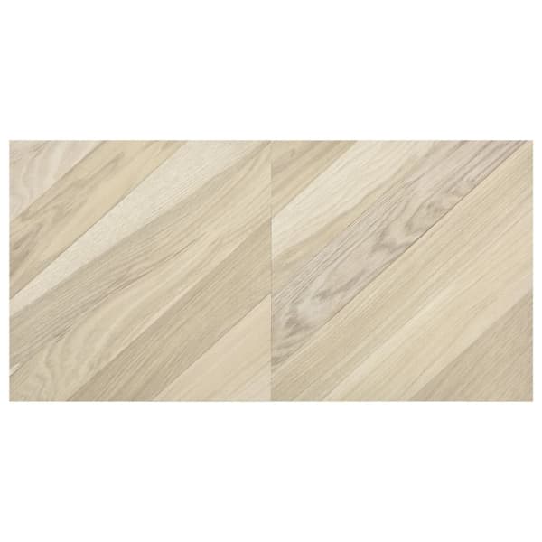 vidaXL Selvklebende gulvplanker 20 stk PVC 1,86 m² beige stripet