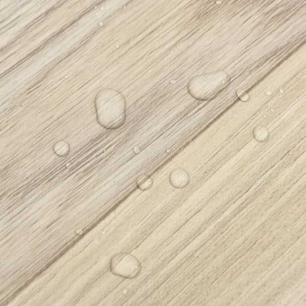 vidaXL Selvklebende gulvplanker 20 stk PVC 1,86 m² beige stripet