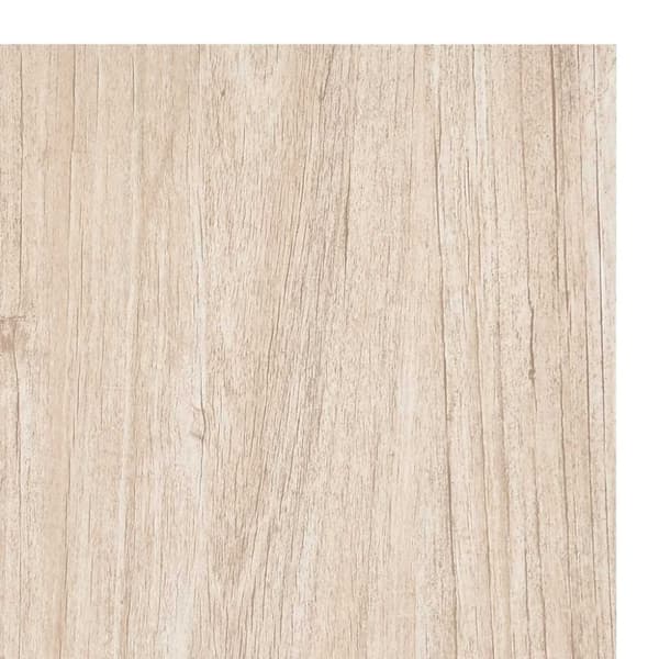 vidaXL Selvklebende gulvplanker 20 stk PVC 1,86 m² lysebrun
