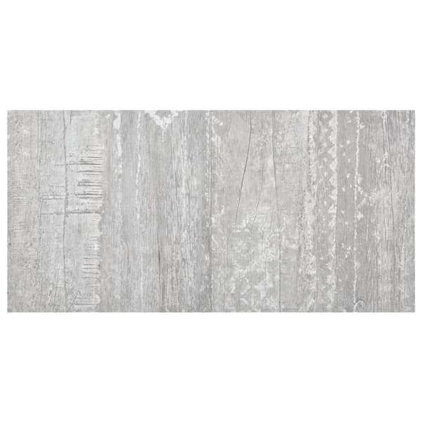 vidaXL Selvklebende gulvplanker 20 stk PVC 1,86 m² grå