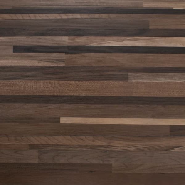 vidaXL Selvklebende PVC-gulvplanker 5,21 m² 2 mm stripet brun