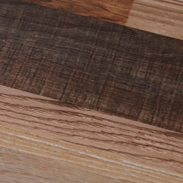 vidaXL selvklæbende PVC-gulvplanker 5,21 m² 2 mm elm flerfarvet