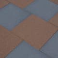 Pikkukuva 8 / 8: vidaXL Kaatumissuojalevyt 18 kpl kumi 50x50x3 cm harmaa