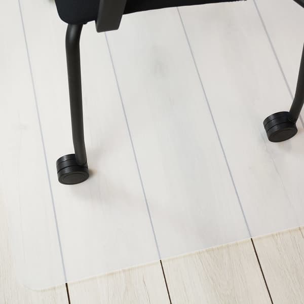 Golvskydd 130 x 90 cm – Kontorsstolsmatta – Transparent