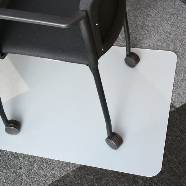 Golvskydd 130 x 90 cm – Kontorsstolsmatta – Transparent