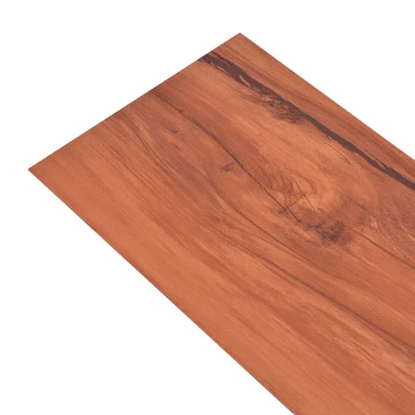 vidaXL selvklæbende gulvbrædder 2,51 m² 2 mm PVC naturlig elm