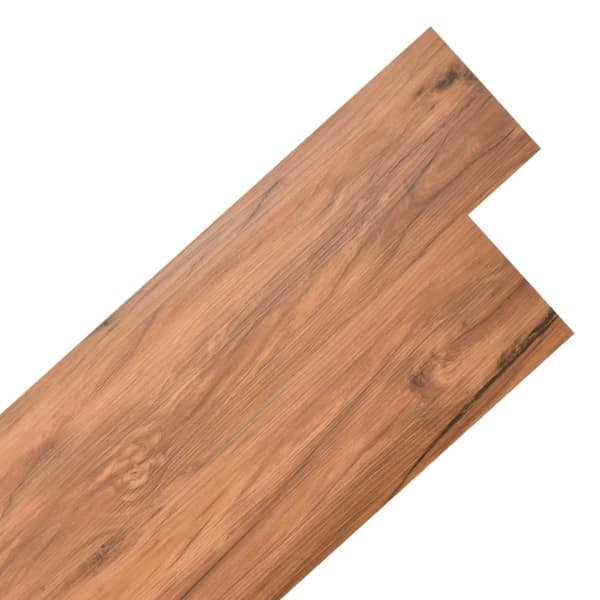vidaXL selvklæbende gulvbrædder 2,51 m² 2 mm PVC naturlig elm