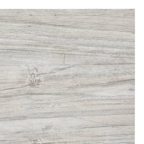 vidaXL Selvklebende gulvplanker 55 stk PVC 5,11 m² lysegrå