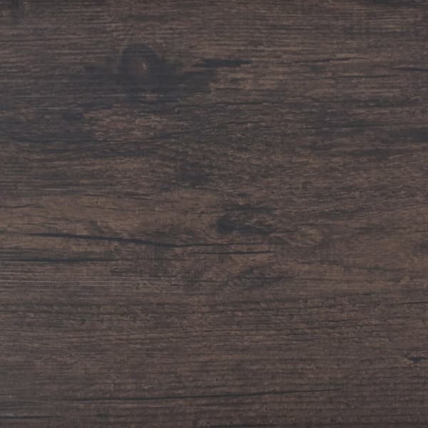 vidaXL Självhäftande PVC-golvbrädor 2,51 m² 2 mm mörkbrun