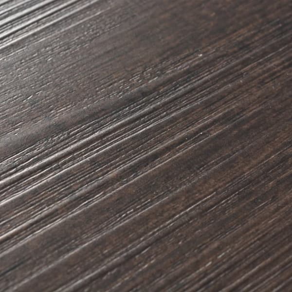 vidaXL Självhäftande PVC-golvbrädor 2,51 m² 2 mm mörkbrun