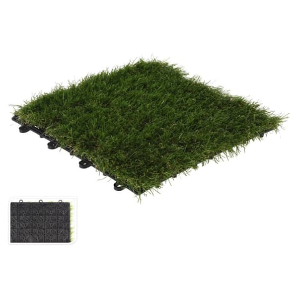 ProGarden Konstgräs plattor 6 st