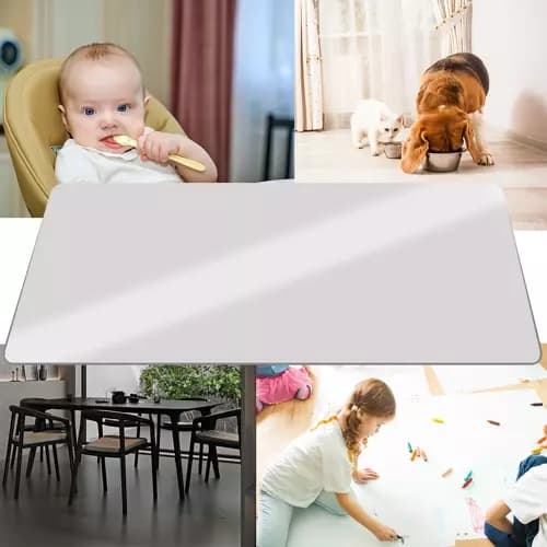 Gulvbeskyttelsesmatte til Stol / Stolmatte - 90x130cm