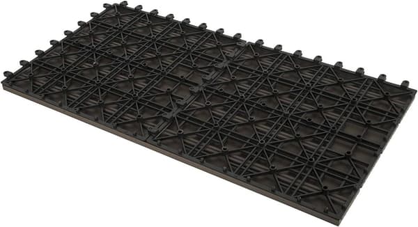 Rootz WPC-terrassplattor - Klickplattor med trälook - Utomhusgolv - Hållbara och långvariga - Enkel installation - Lågt underhåll - 30x60 cm (6 stycke