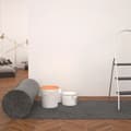 Miniatyrbillede 2 af 7: Skridsikker maleruld 2 stk. 50 m 180 g/m² grå - Maleruld - Beskyttelsesuld - Home & Living
