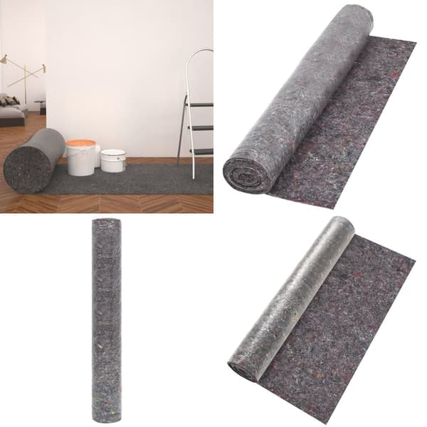 Målarmatta halkfri 50 m 180 g/m² grå - Målarmatta - Målarmattor - Home & Living