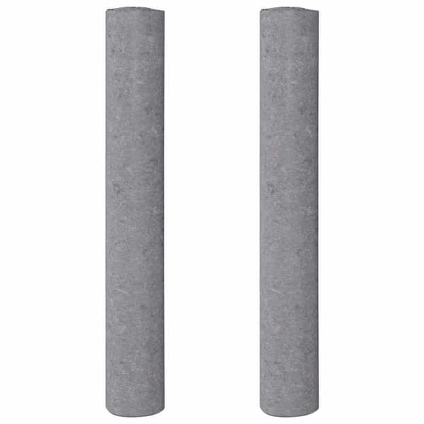 Halkfri målarduk 2 st 1020 cm 280 g/m² grå