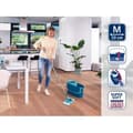 Miniatyrbild 2 av 6: LEIFHEIT Clean Twist M Ergo 52120 Golvrengöringsset - Golvmopp med 33 cm lock och hink med lätt roterande snurr