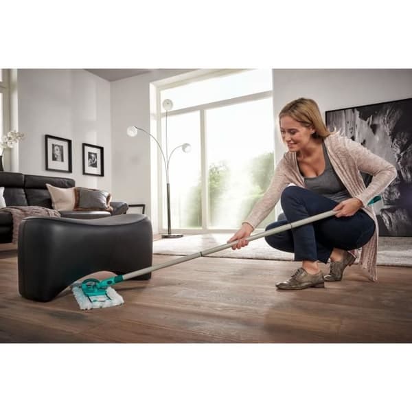 LEIFHEIT PROFI-set med Profi-hjul - Med duo-microöverdrag - 42 cm rengöringsbredd