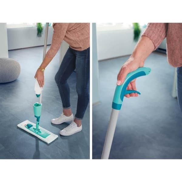 LEIFHEIT Easy Spray XL 56690 - Comfort-ruiskuharja, jossa on kahvassa oleva ruiskutussäiliö
