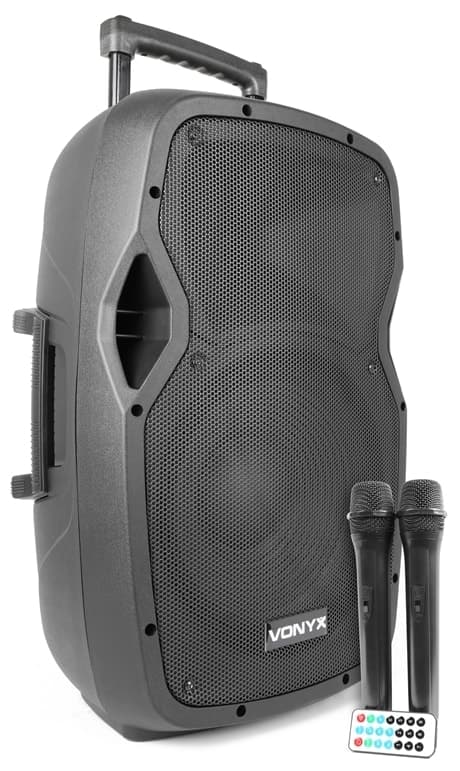 Vonyx AP1200PA Mobil högtalare med förstärkare 12" 2HH-UHF/BT