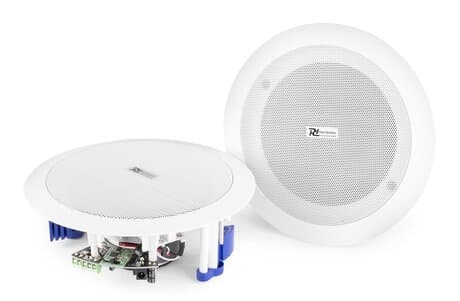 Inbyggnadshögtalare med Bluetooth Power Dynamics CSBT60 Aktivt takhögtalarset, BT, 5,25"