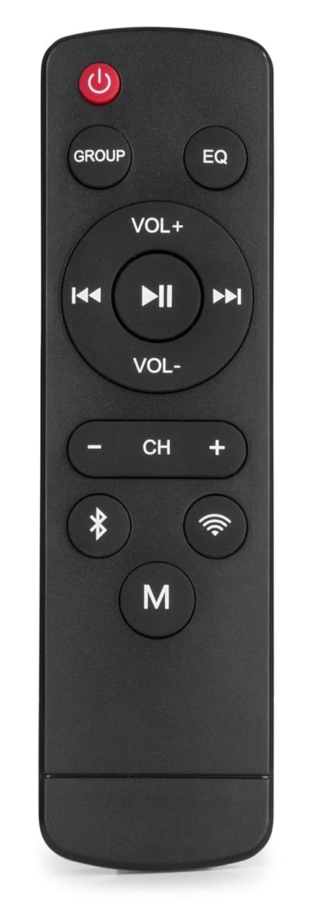 Power Dynamics WCS50 Aktiv Takhögtalare, Koaxial, set Wifi, BT, 5,25", Vit