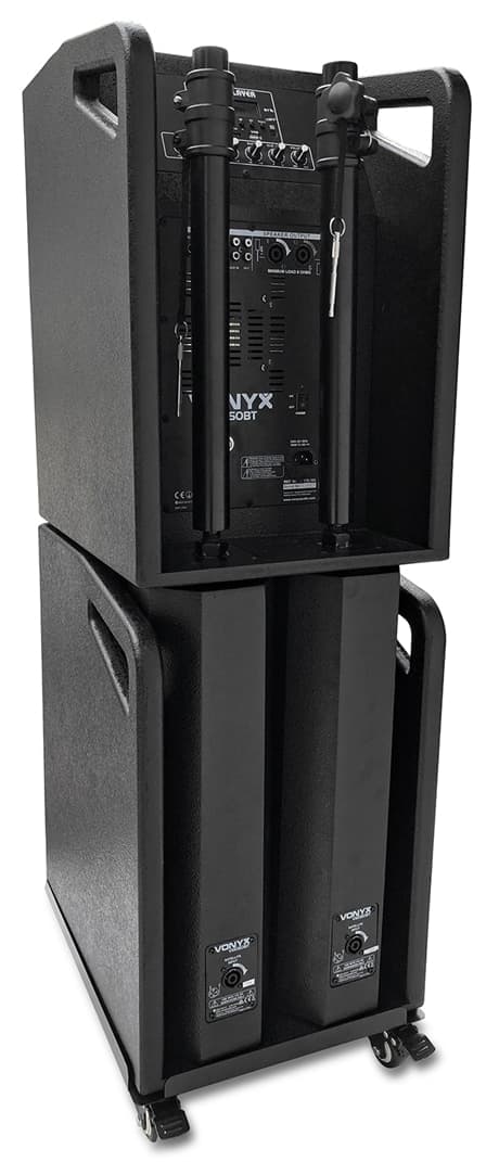 Vonyx VX1050BT 2+2 Aktivt system 2x12"bas+topp