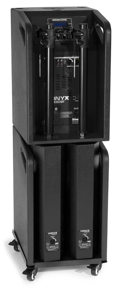 Vonyx VX1050BT 2+2 Aktivt system 2x12"bas+topp