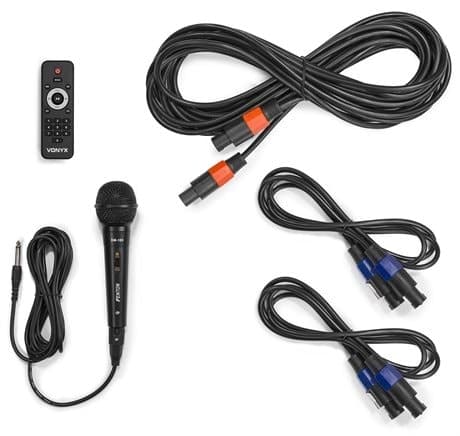 Vonyx VX1050BT 2+2 Aktivt system 2x12"bas+topp