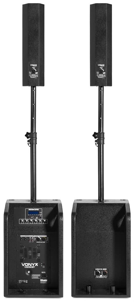 Vonyx VX1050BT 2+2 Aktivt system 2x12"bas+topp