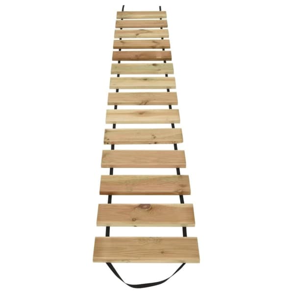 vidaXL Trätrall på rulle 50x300 cm impregnerad furu