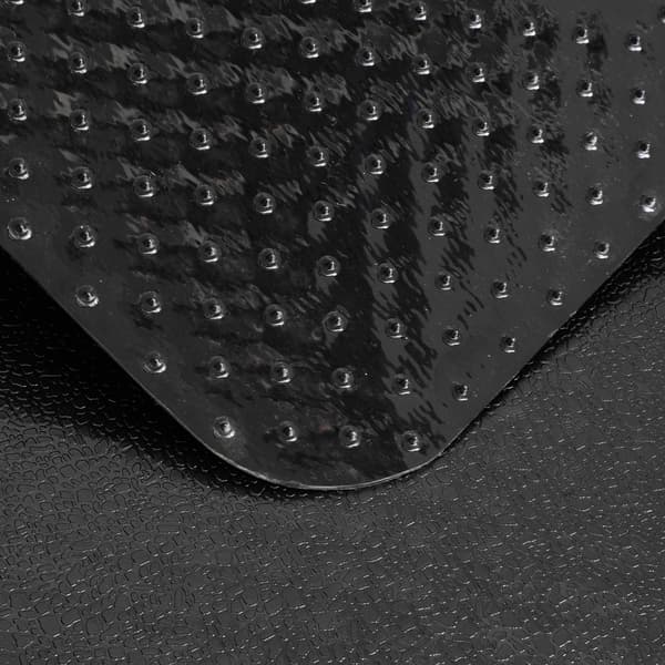 Golvskydd PVC - Svart - Matta - 120x150cm